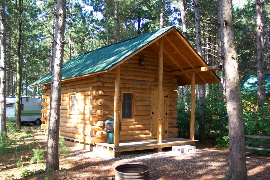 Campground Log Cabin